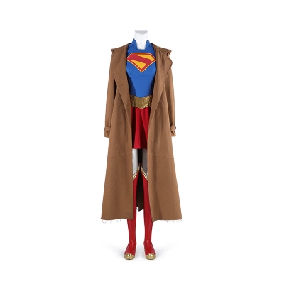 2026 Superhero Legacy Girl of Steel Supergirl Cosplay Costume Kara Zor-El Outfit