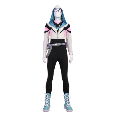 Your Friendly Neighborhood Spider Gwen Stacy Cosplay Costume Gwen Halloween Suit