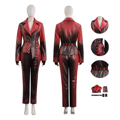 Red Descendants Jacket Outfit Descendants: Wicked Wonderland Cosplay Costume