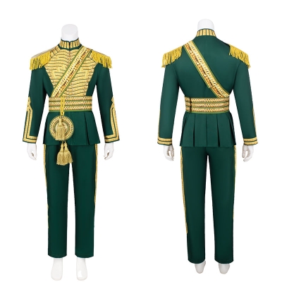 Wicked For Good Wizard Fiyero Cosplay Green Cosplay Costume Cosplay Suit