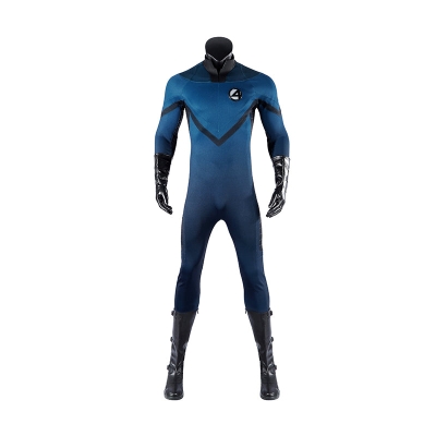 Fantastic Four 2005 Human Torch Cosplay Costume Johnny Storm Halloween Outfit