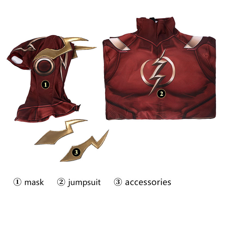 Injustice 2 The Flash Jumpsuit Cosplay Costumes