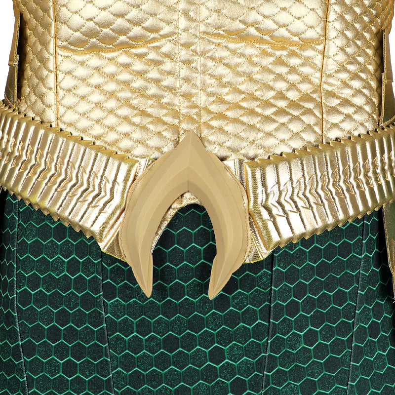 Aquaman 2 Arthur Curry Gold Cosplay Costumes