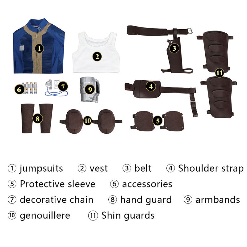 Fallout TV Season 1 Lucy Cosplay Costumes