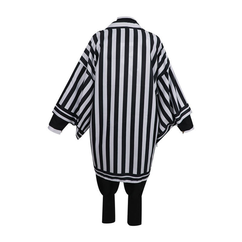 Demon Slayer Kimetsu no Yaiba Iguro Obanai Black White Cosplay Costumes