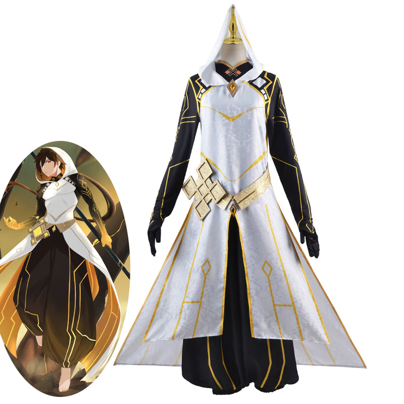 Genshin Impact Zhongli Archon Cosplay Costumes