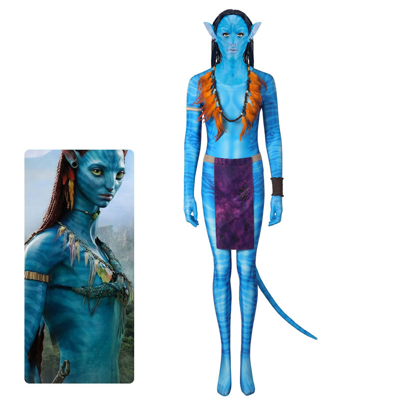 Movie Avatar 2 The Way of Water Neytiri Mask Cosplay Props