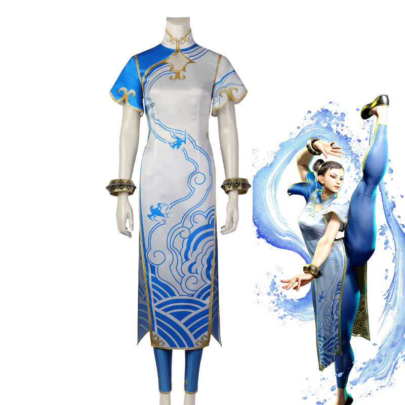 Street Fighter 6 Chun-Li Cosplay Costumes
