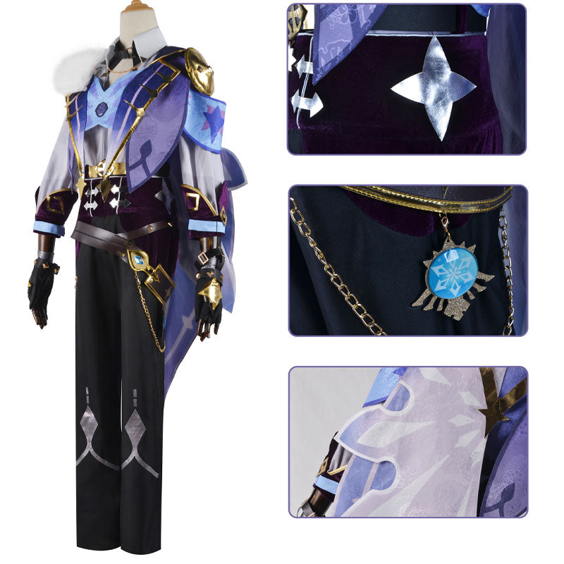 Genshin Impact Kaeya Alberich Cosplay Costumes