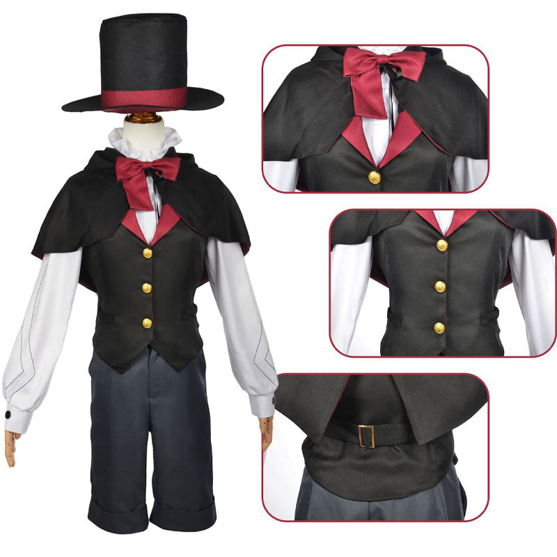 Genshin Impact Lyney Lynette Child Cosplay Costumes