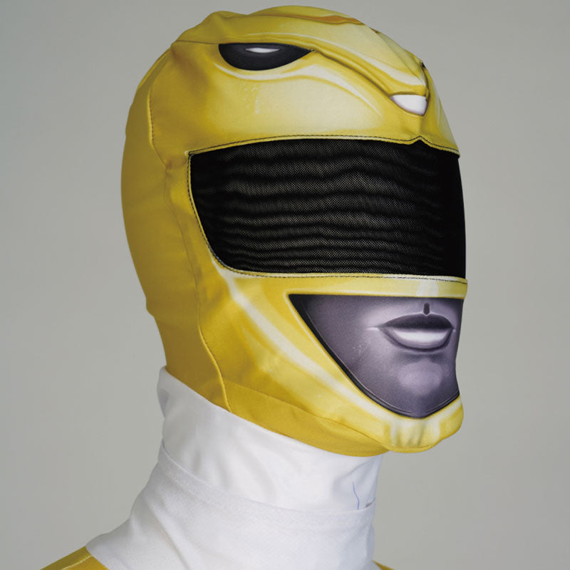 Mighty Morphin Power Rangers Dime Tribe Knight Boi Tiger Ranger Yellow Ranger Cosplay Costumes