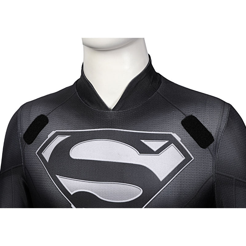 Crisis on Infinite Earths Superman Kal-El Clark Kent Kids Jumpsuit Cosplay Costumes
