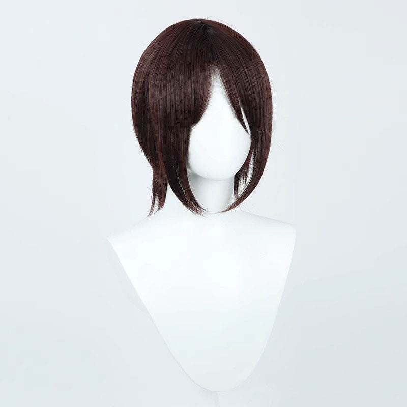 Attack on Titan Last Season Eren Yeager Maroon Cosplay Wigs