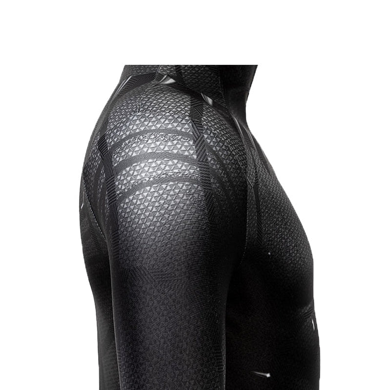 Captain America Civil War Black Panther Children Jumpsuit Cosplay Costume