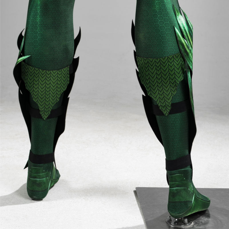 Aquaman 2 Arthur Curry Gold Jumpsuit Cosplay Costumes