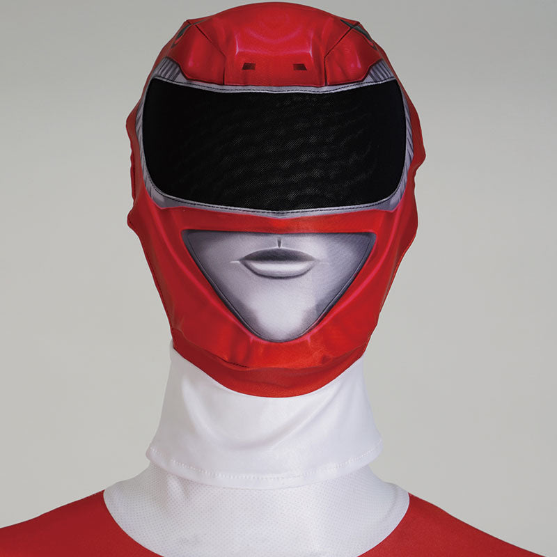 Mighty Morphin Power Rangers Tyranno Ranger Yamato Tribe Prince Geki Red Ranger Cosplay Costumes