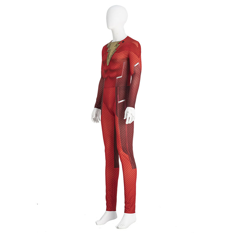 Shazam Fullsuit Halloween Cosplay Costumes
