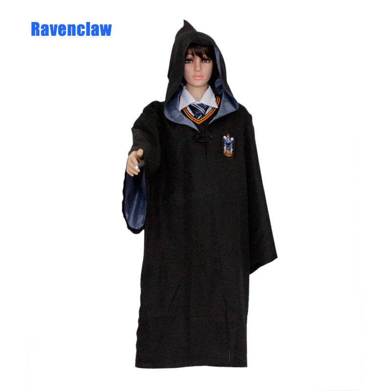 Harry Potter Gryffindor and The Four Houses of Hogwarts Cosplay Magic Robe