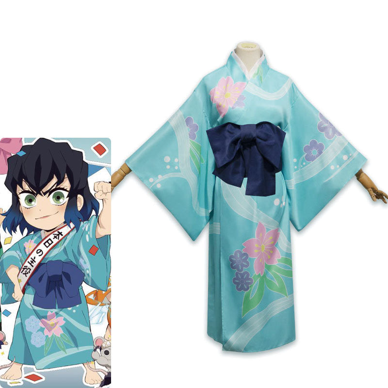 Demon Slayer Kimetsu no Yaiba Inosuke Hashibira Cosplay Costumes