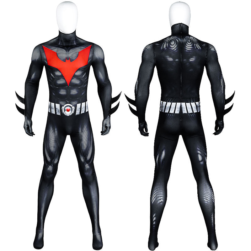 Batman Beyond Terry McGinnis Jumpsuit Cosplay Costumes