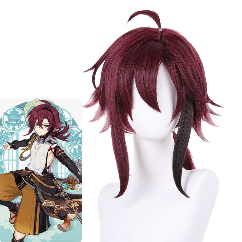 Genshin Impact Shikanoin Heizou Cosplay Wigs