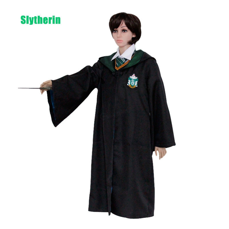 Harry Potter Gryffindor and The Four Houses of Hogwarts Cosplay Magic Robe