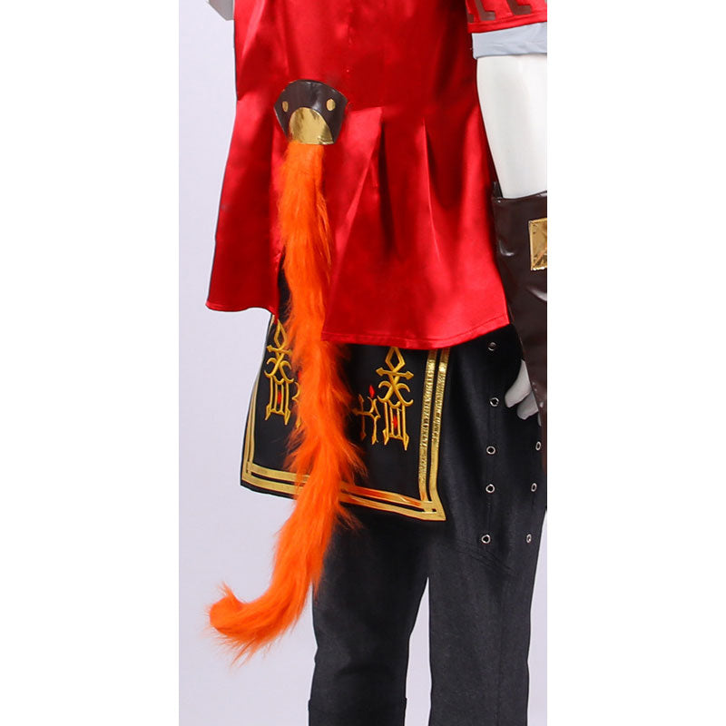 Final Fantasy XIV: Endwalker G’raha Tia Red Cat Cosplay Costume