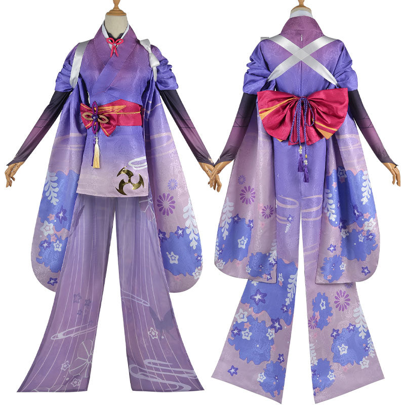 Genshin Impact Raiden Makoto Baal Cosplay Costumes
