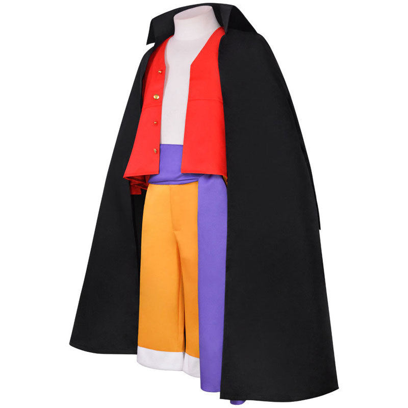 One Piece The Island of Ghosts Monkey D. Luffy Halloween Cosplay Costumes