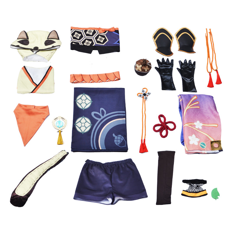 Genshin Impact Sayu Cosplay Costumes