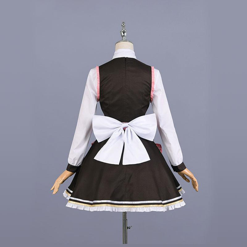 Demon Slayer Kimetsu no Yaiba Nezuko Kamado Maid Outfit Cosplay Costumes
