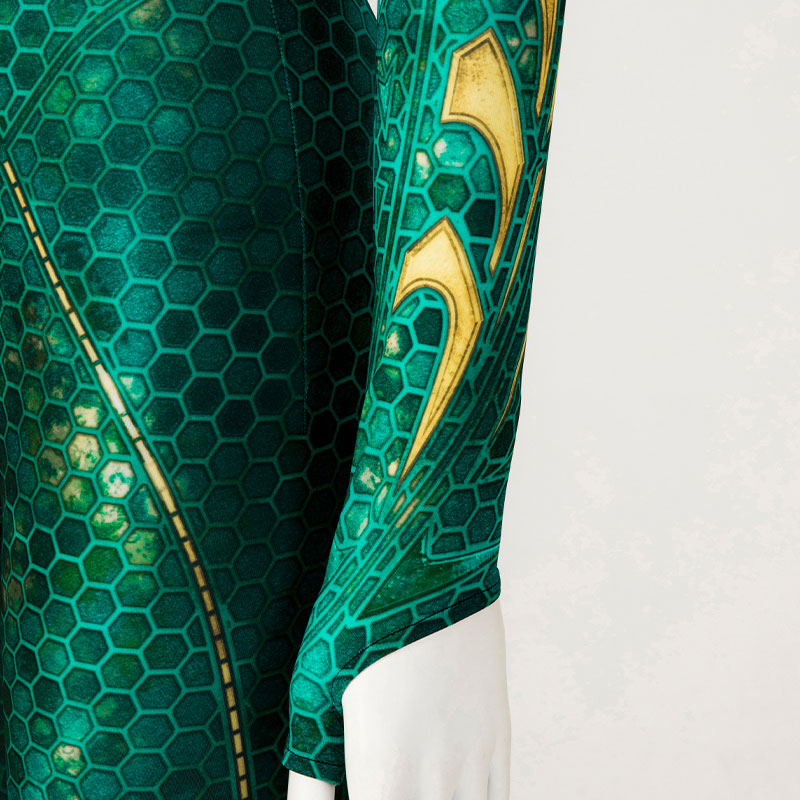 DC Aquaman Mera Jumpsuit Cosplay Costume