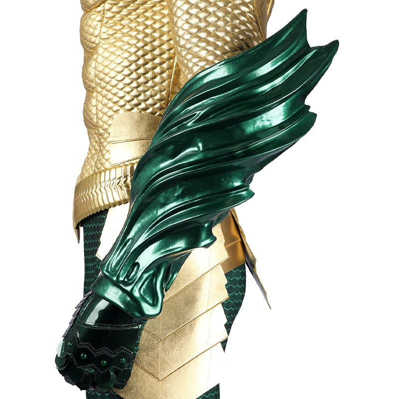 Aquaman 2 Arthur Curry Gold Cosplay Costumes