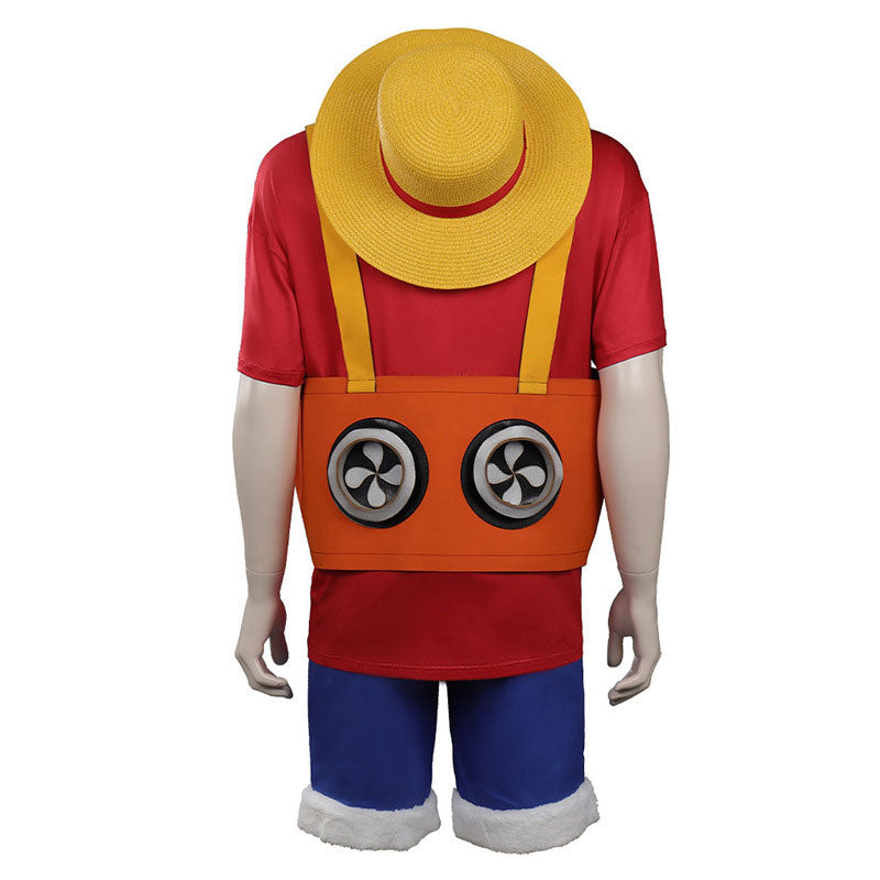 One Piece Film Red 2022 Banpresto Monkey D. Luffy Cosplay Costumes
