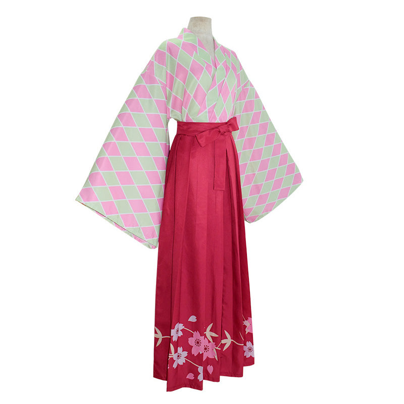 Demon Slayer Kimetsu no Yaiba Kanroji Mitsuri Halloween Cosplay Costumes