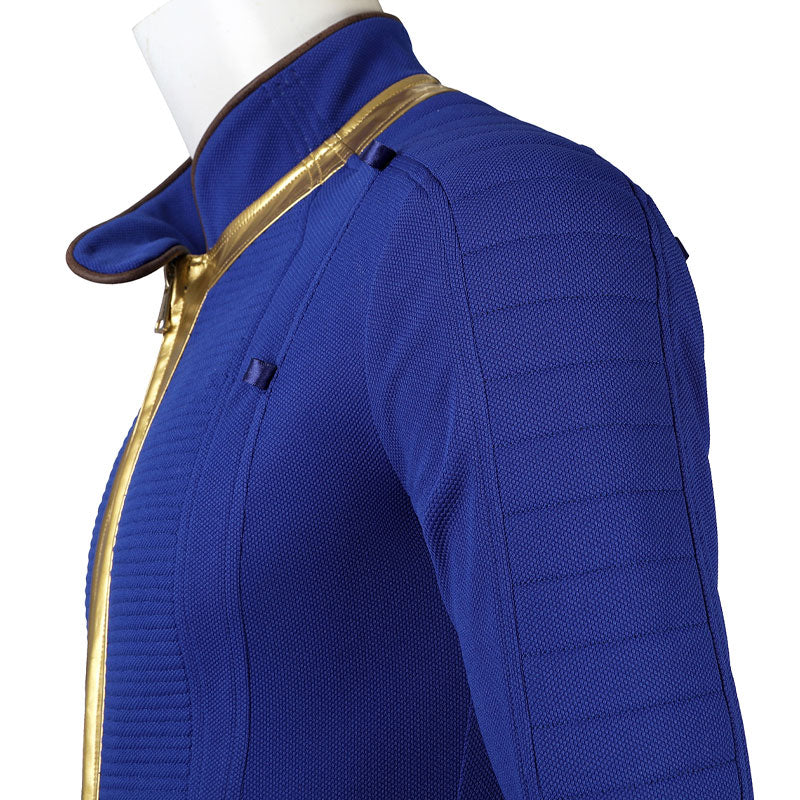 Fallout 4 Vault 75 Jumpsuit Cosplay Costumes With Props