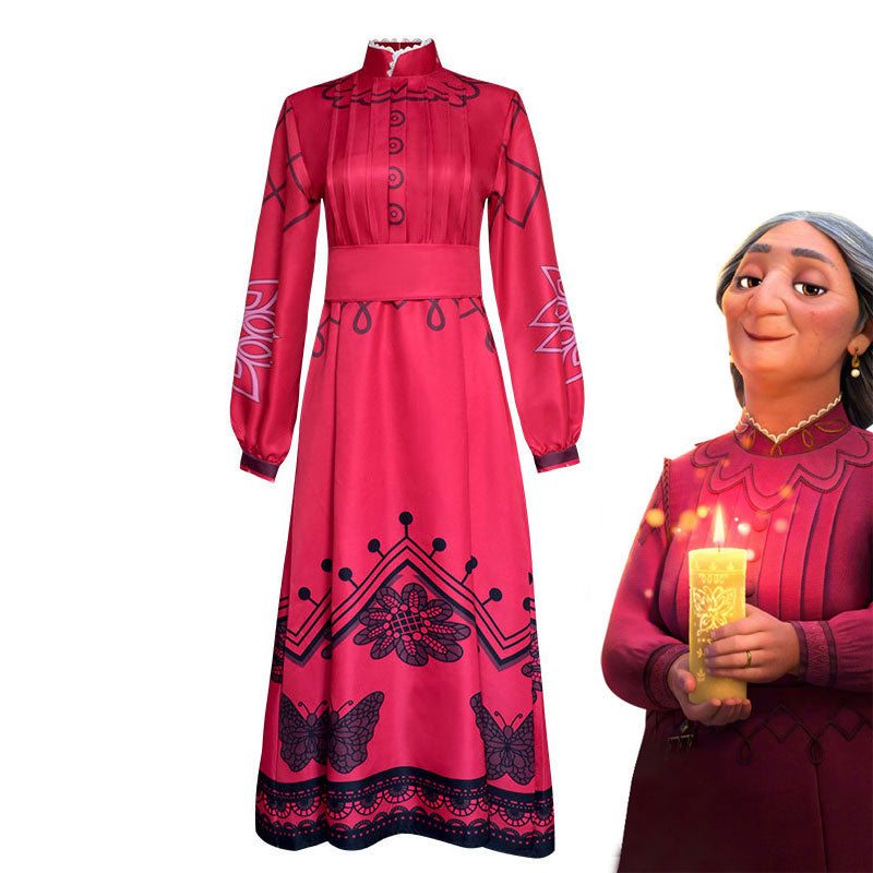Encanto Alma Madrigal Cosplay Costumes