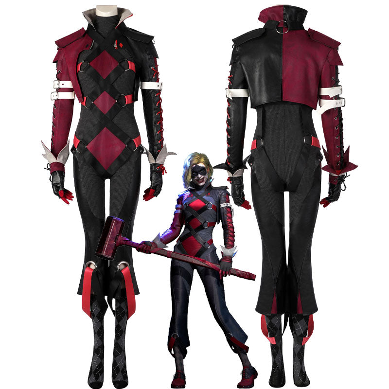 DC Gotham Knight Harley Quinn Boss Cosplay Costumes