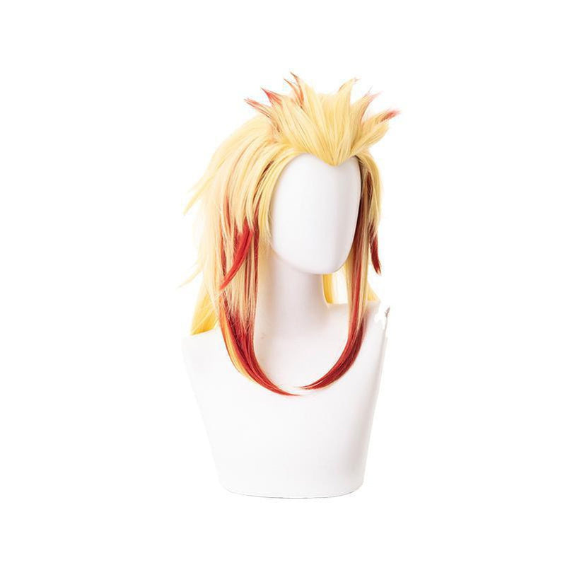 Demon Slayer Kimetsu no Yaiba Rengoku Kyoujurou Cosplay Wigs