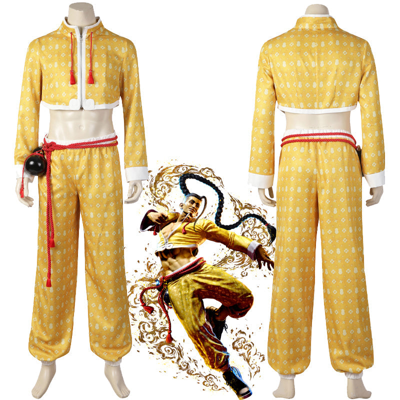 Street Fighter 6 Jamie Cosplay Costumes