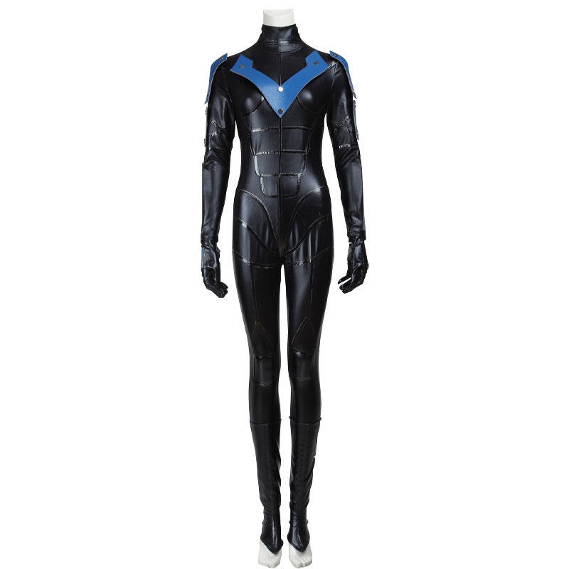 Batman: Arkham City Nightwing Richard John Dick Grayson Female Cosplay Costume