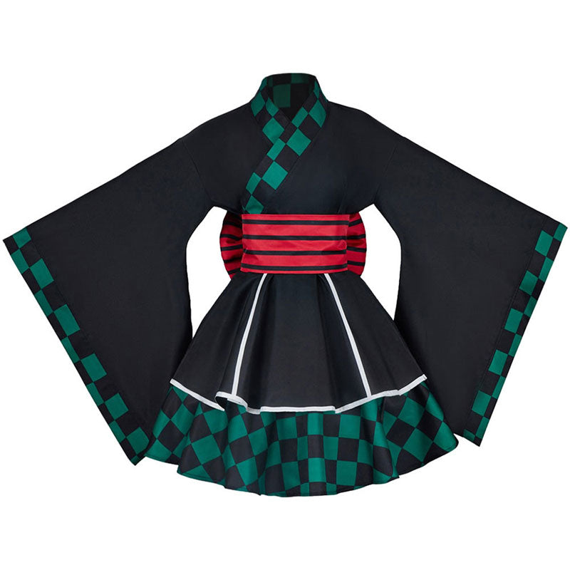 Demon Slayer Kimetsu no Yaiba Tanjiro Kamado Zenitsu Agatsuma Rengoku Kyoujurou Cosplay Costumes