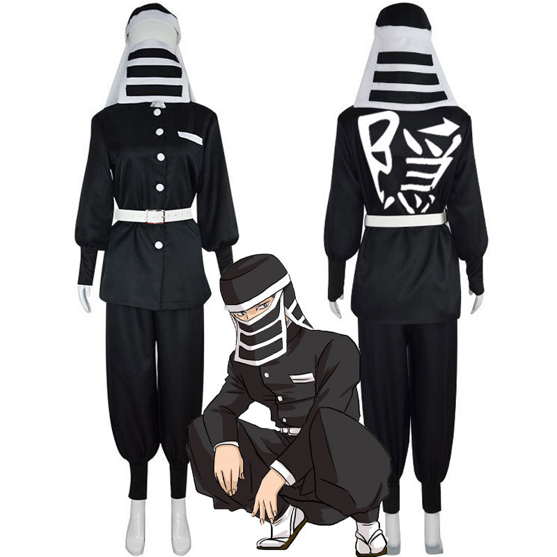Demon Slayer Kimetsu no Yaiba Goto Cosplay Costume