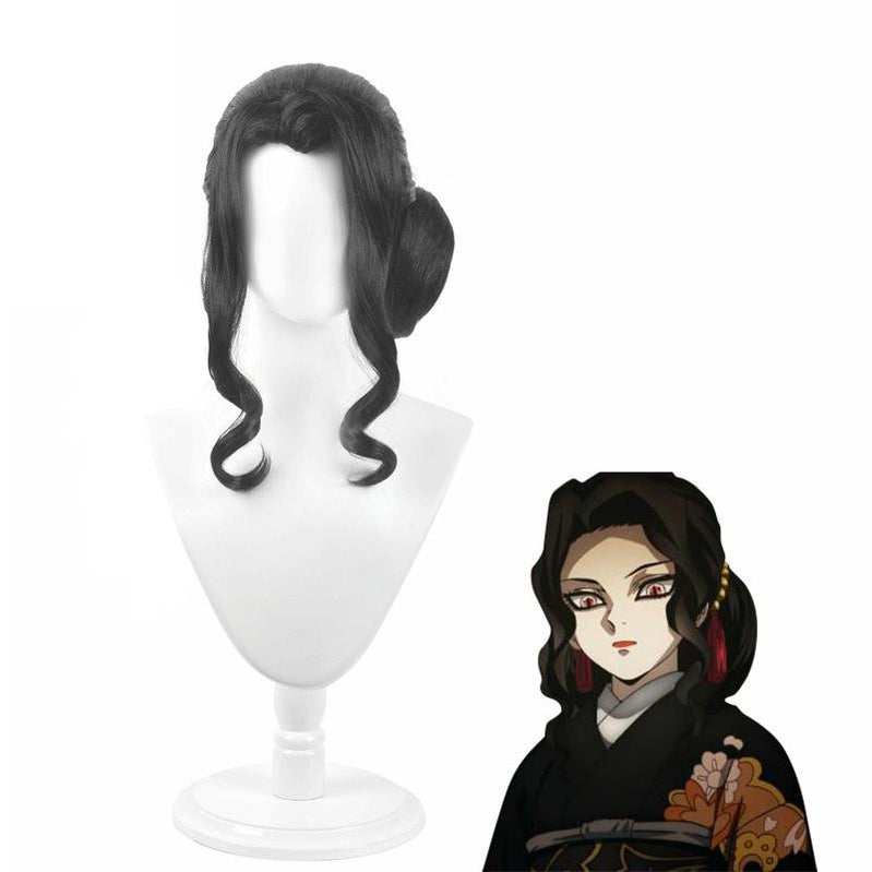 Demon Slayer Kimetsu no Yaiba Kibutsuji Muzan Woman Cosplay Wigs
