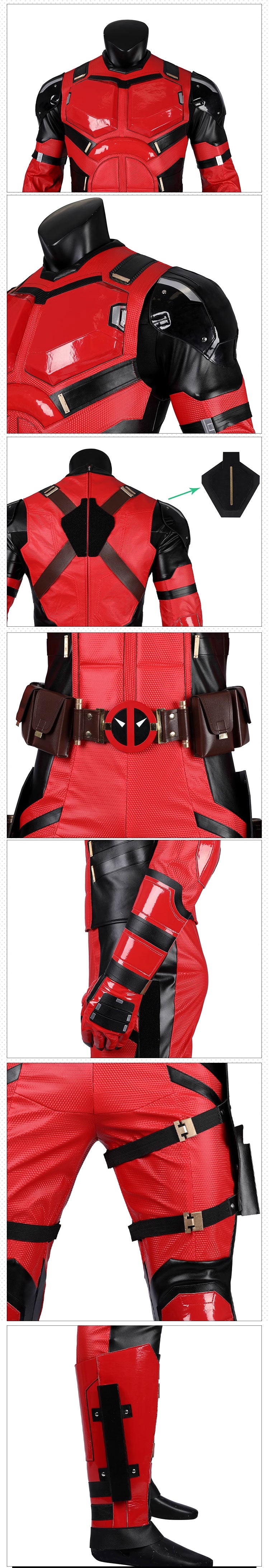 Deadpool 3 Samurai Deadpool Wade Wilson Cosplay Costumes