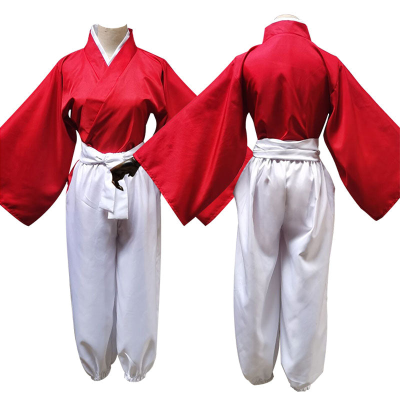 Demon Tanjuro Kamado Dance of the Fire God Hinokami Kagura Cosplay Costume