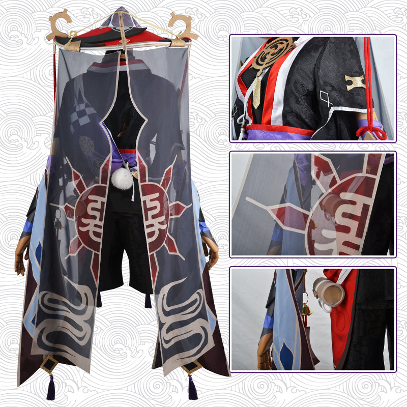 Genshin Impact Scaramouche Balladeer Cosplay Costumes