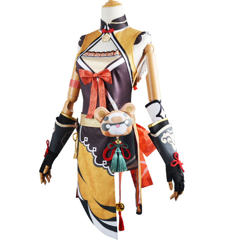 Genshin Impact Xiangling Cosplay Costumes