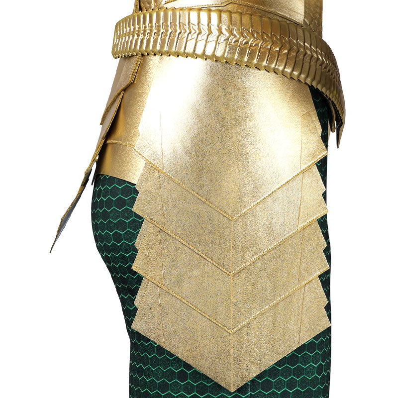Aquaman 2 Arthur Curry Gold Cosplay Costumes