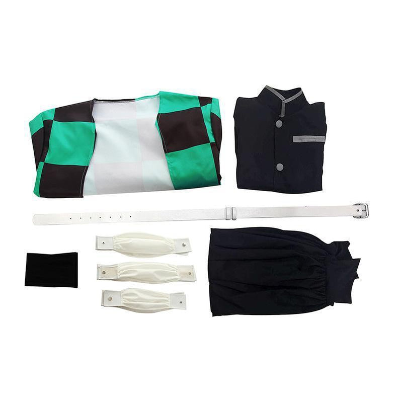 Demon Slayer Kimetsu no Yaiba Tanjiro Kamado Cosplay Costumes